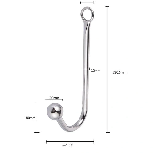 with Elegant and Hook Beaded Cuffs Anal Collar 5334 0401